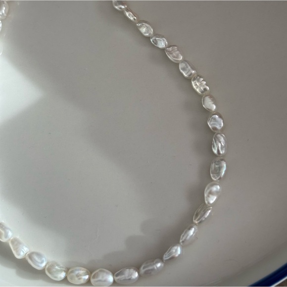Freshwater keshi pearl necklace - Picture 11 of 11